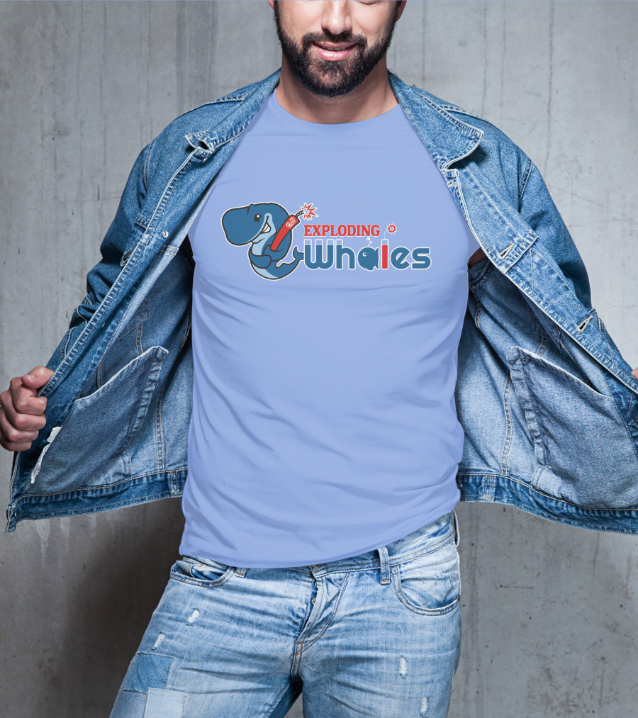 Eugene Emeralds Exploding Whales T-Shirt
