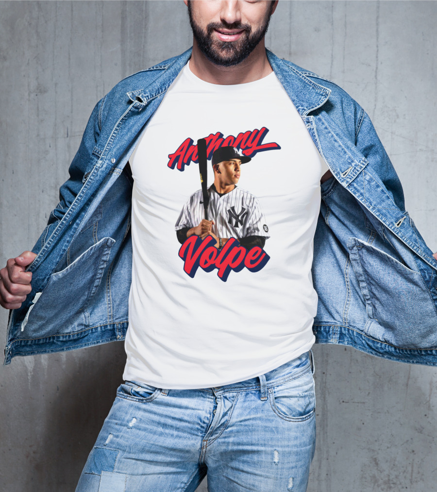 Anthony Volpe Yankees Baseball Player T-Shirt