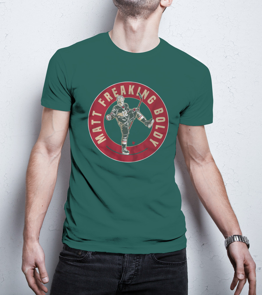 MATT FREAKING BOLDY Hockey T-Shirt