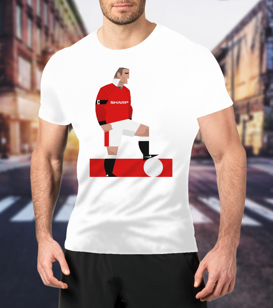 Stanley Chow Eric Sharp Captain Soccer Player T-Shirt