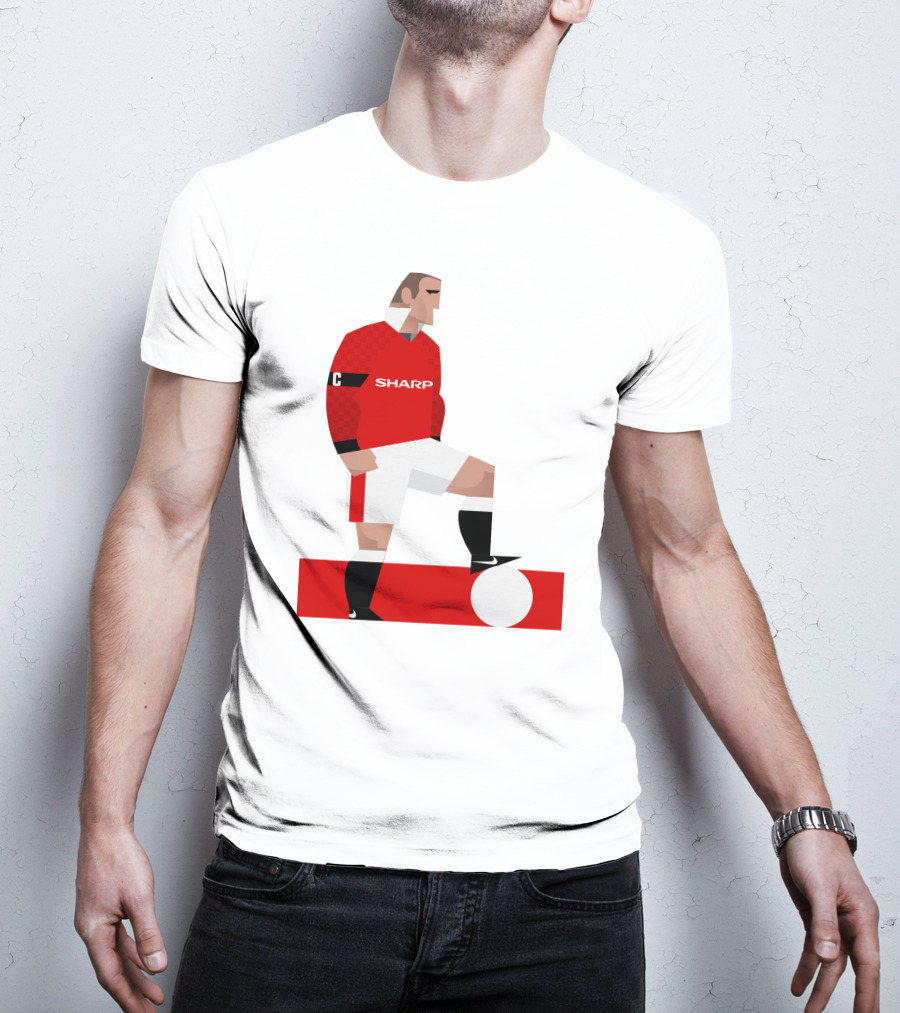 Stanley Chow Eric Sharp Captain Soccer Player T-Shirt