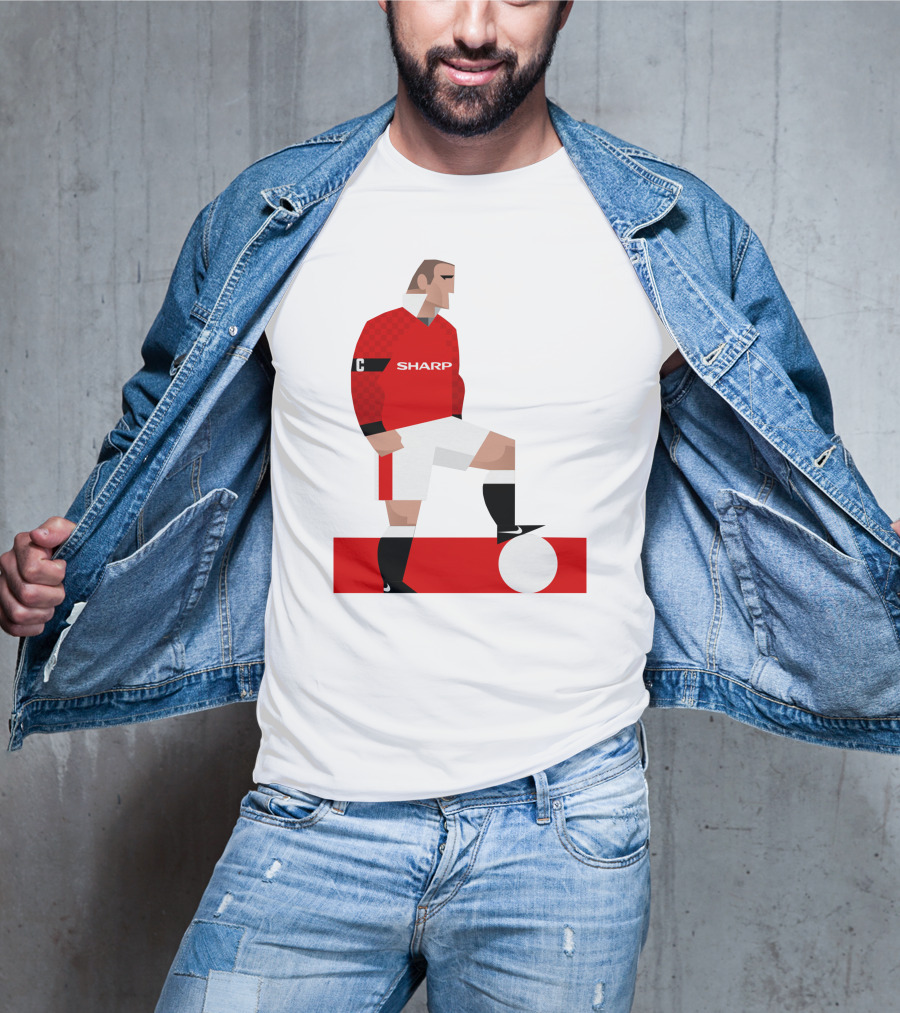 Stanley Chow Eric Sharp Captain Soccer Player T-Shirt