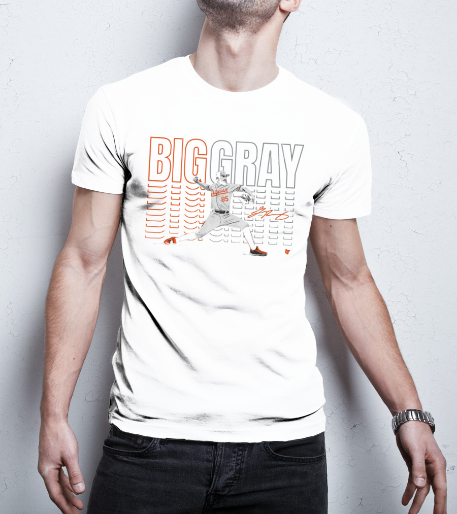 BIG GRAY Grayson Rodriguez Pitching Number 85 Dynamic T-Shirt