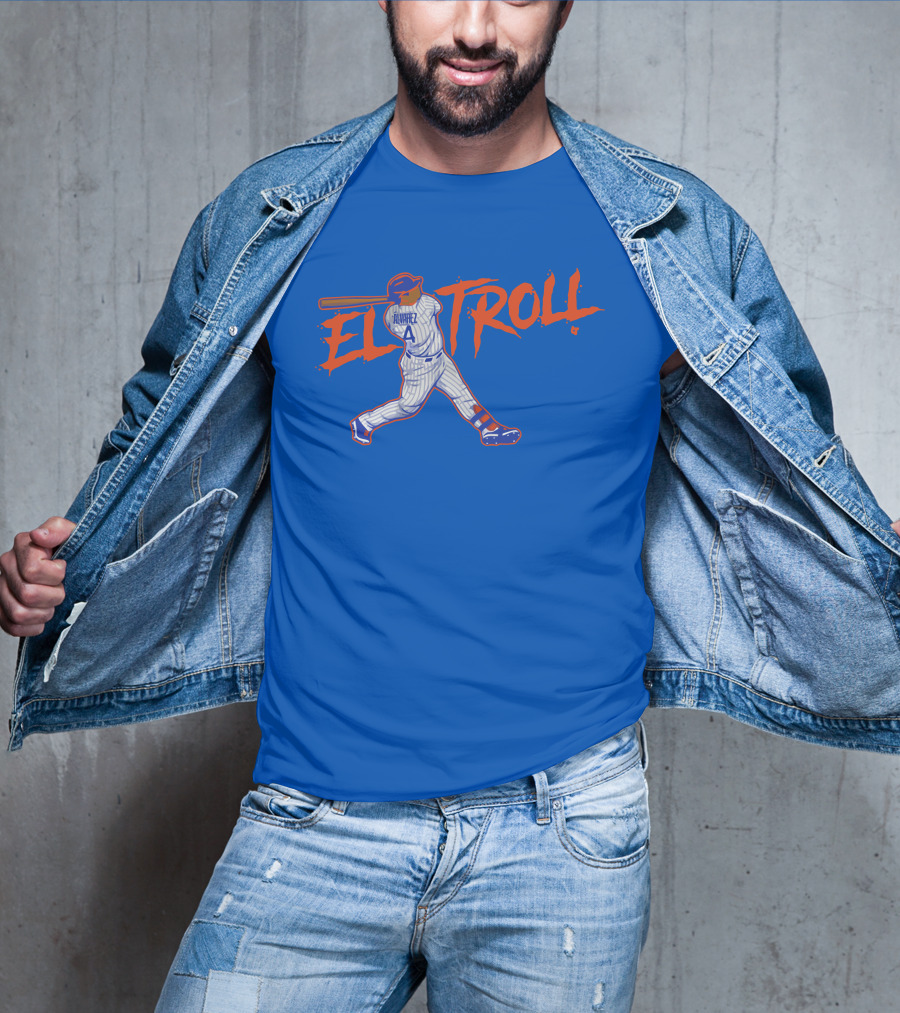 Francisco Álvarez El Troll Baseball T-Shirt