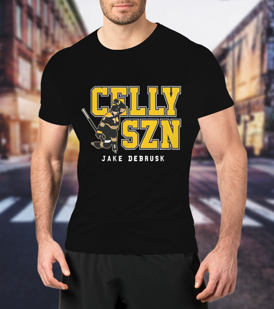 Jake Debrusk Celly Szn Hockey T-Shirt