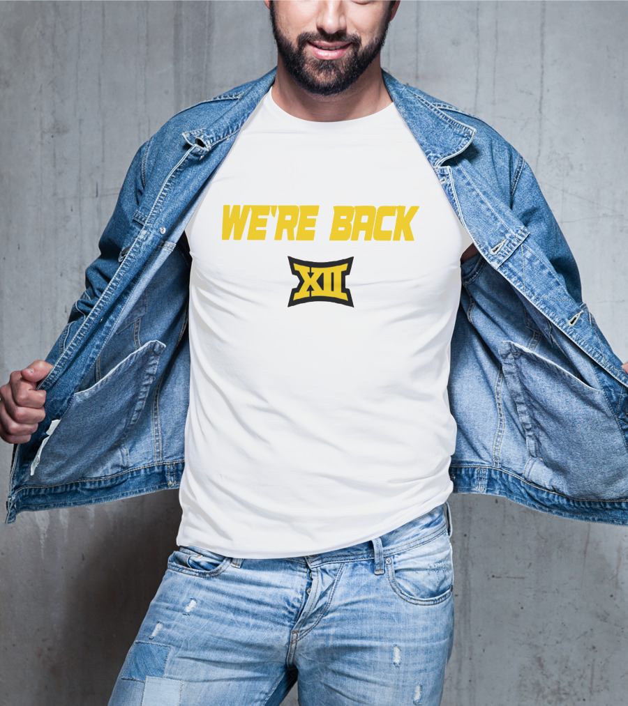 WE'RE BACK XII Big 12 Conference T-Shirt