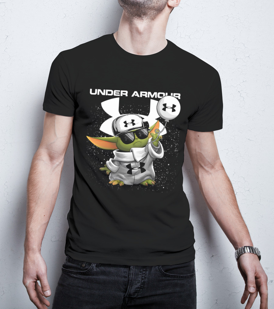 Under Armour Yoda Balloons And Hat T-Shirt
