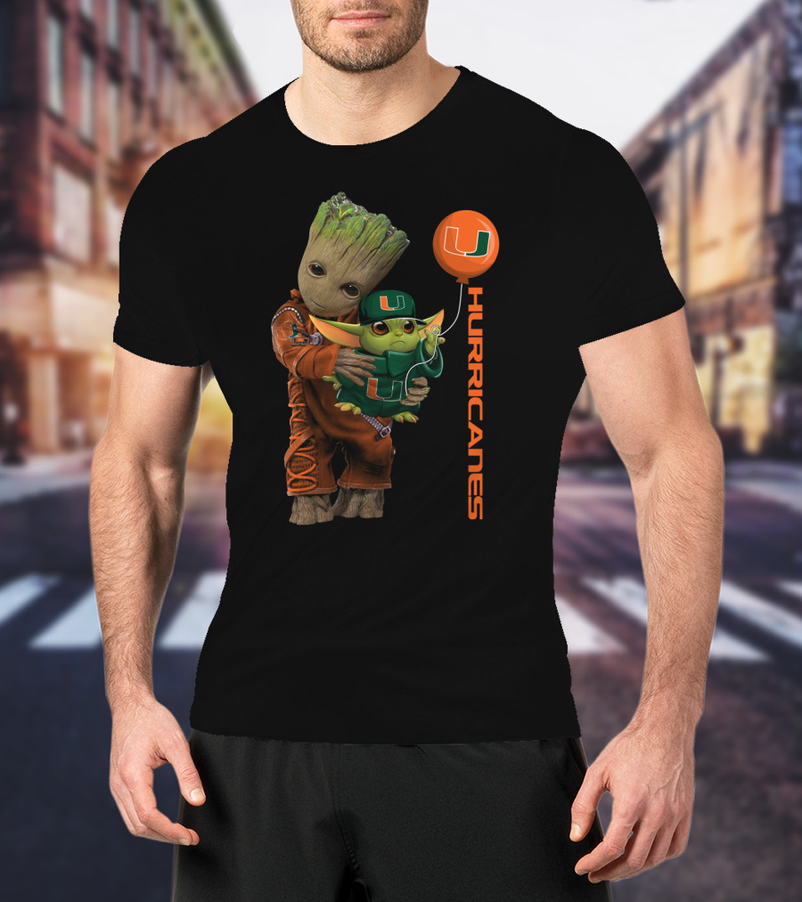 G&Y-Miami Hurricanes U Balloon T-Shirt
