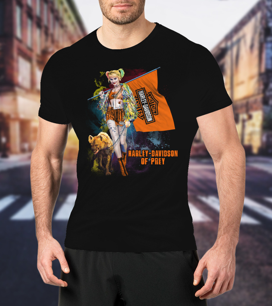 Harley Davidson Of Prey Cycle Fest Harley Quinn T-Shirt