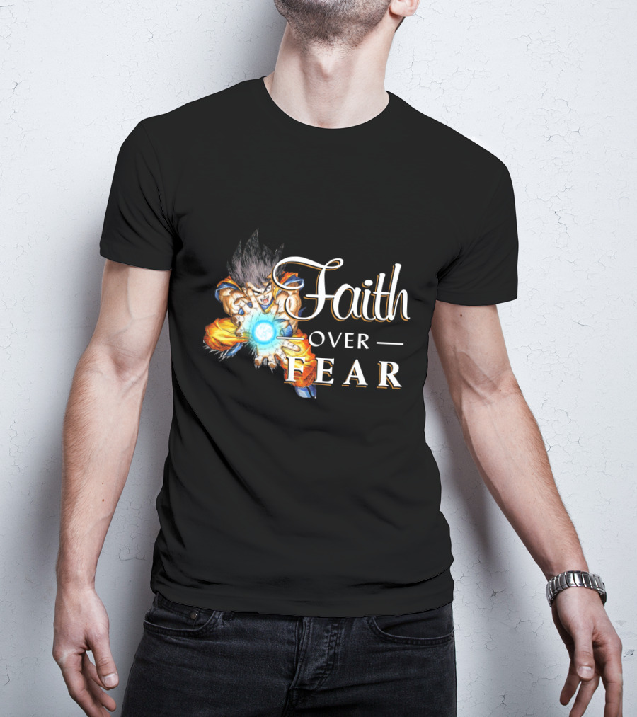 Faith Over Fear GK Dragon Energy Power_ball T-Shirt