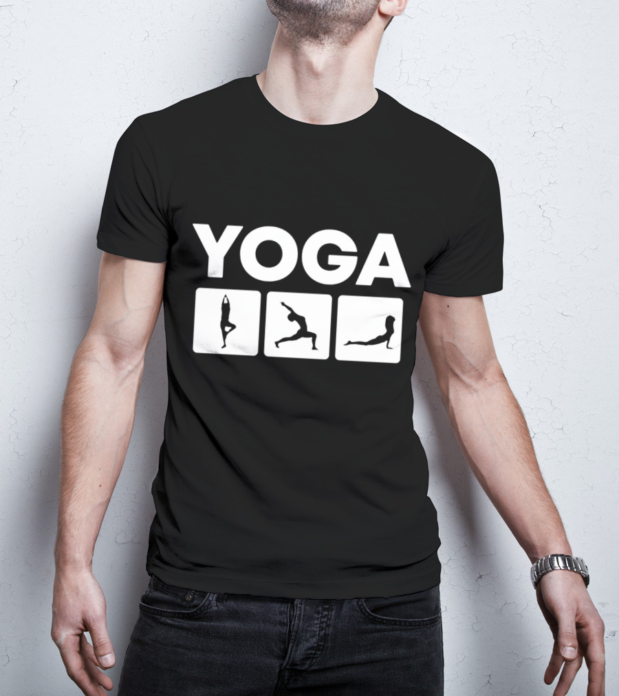 YOGA Poses Tree Warrior Cobra T-Shirt