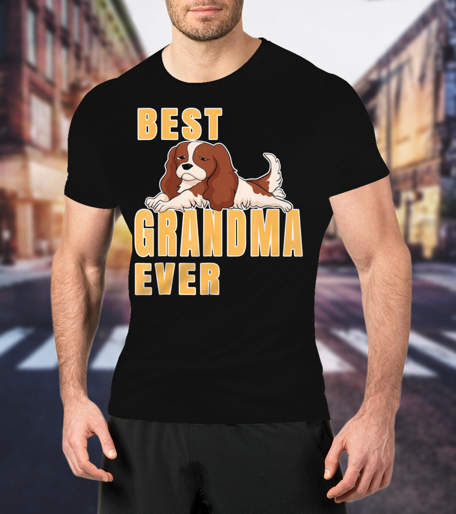 Best Cavalier King Charles Spaniel Grandma Ever T-Shirt