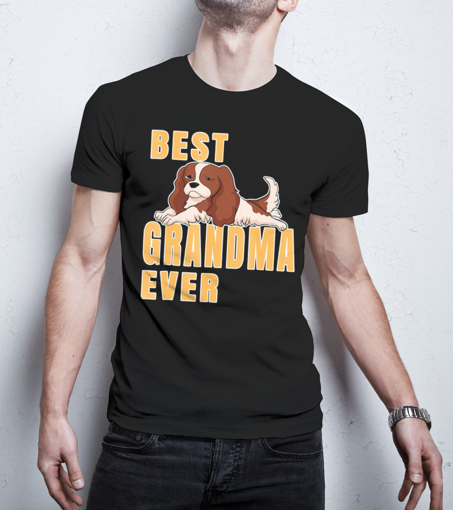 Best Cavalier King Charles Spaniel Grandma Ever T-Shirt