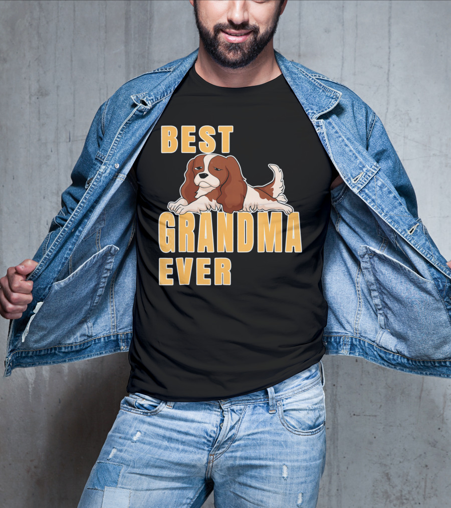 Best Cavalier King Charles Spaniel Grandma Ever T-Shirt