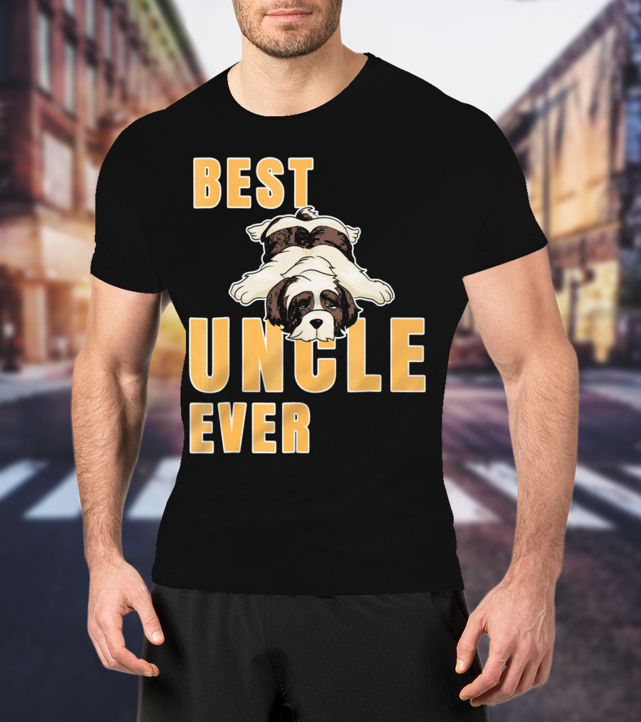 Best Shih Tzu Uncle Ever Dog T-Shirt
