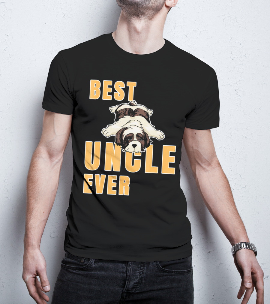 Best Shih Tzu Uncle Ever Dog T-Shirt