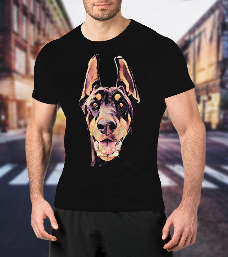 Doberman Pinscher Dobie Classic Dog T-Shirt