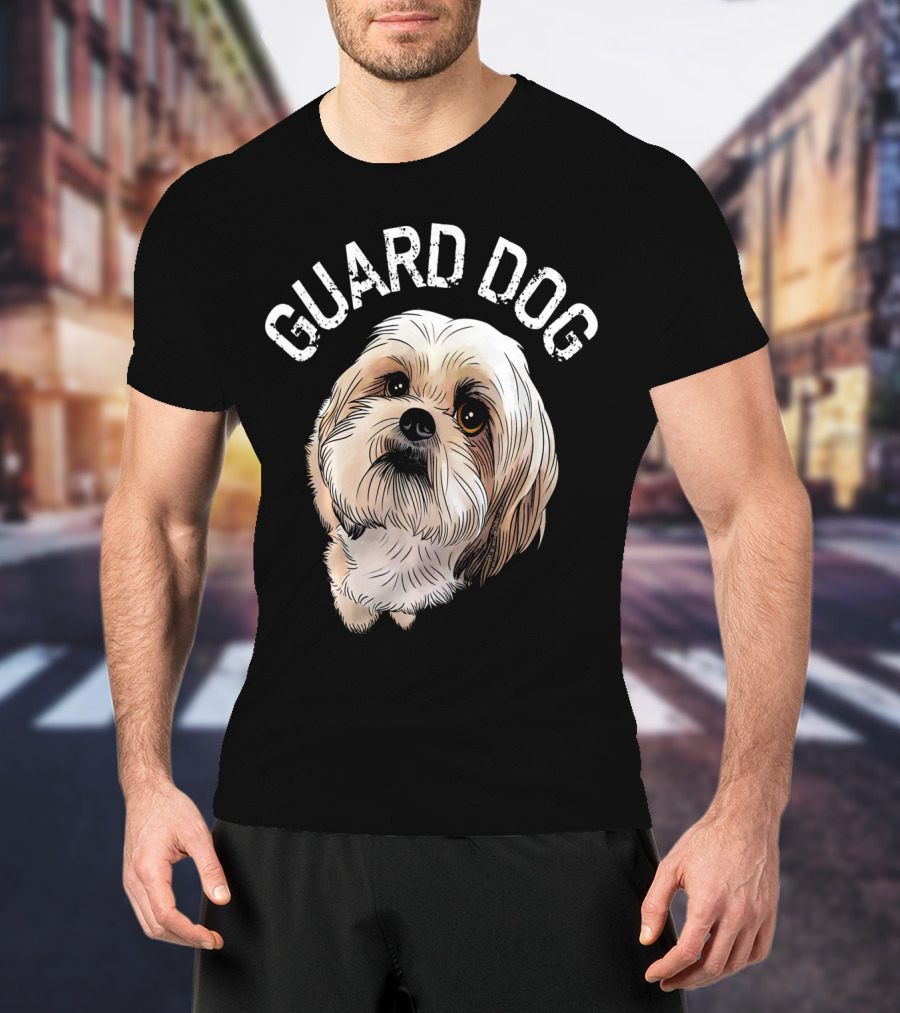 Guard Dog Shih Tzu Women's Birthday Funny T-Shirt