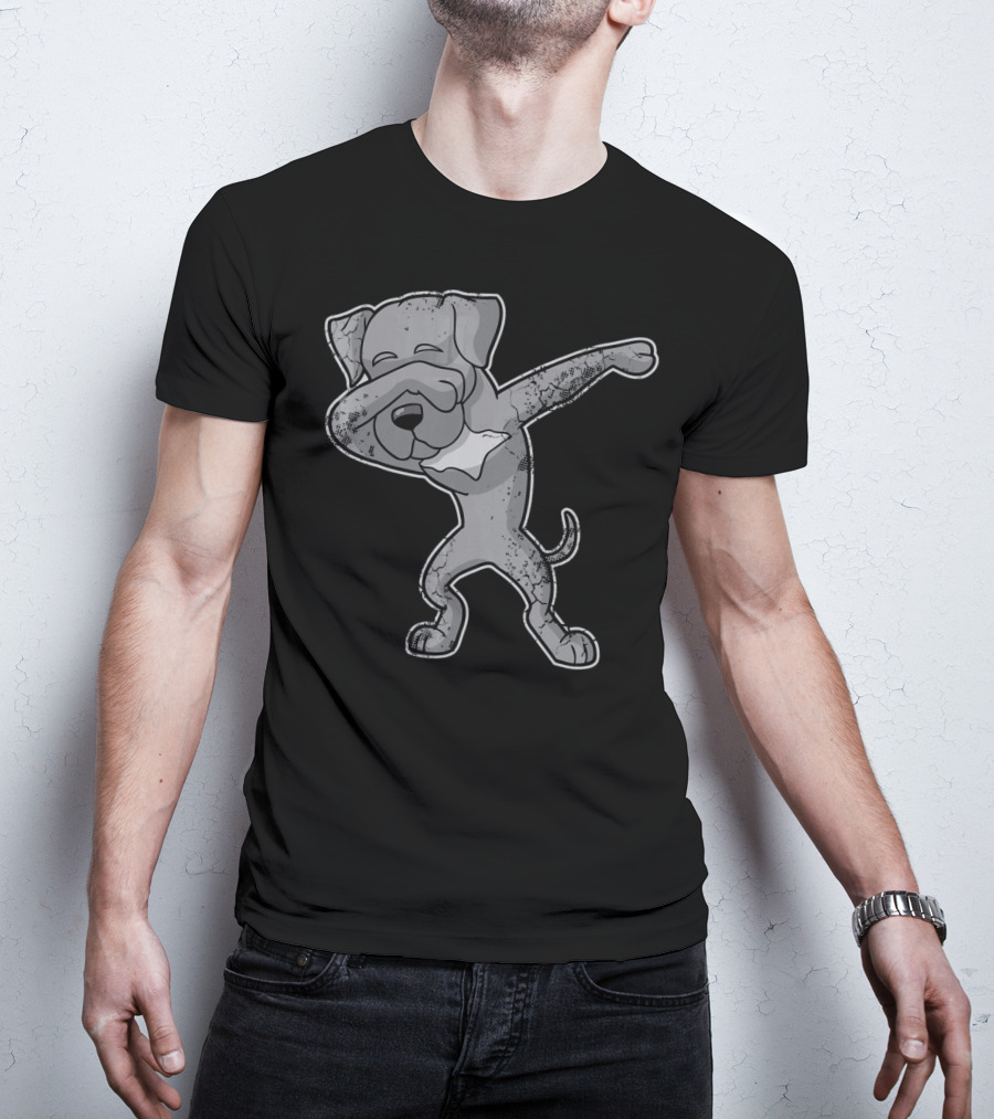 Great Dane Dog Dabbing Pose T-Shirt