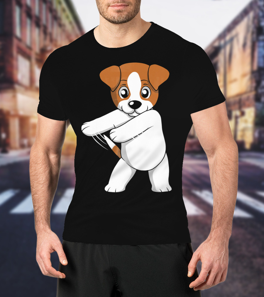 Jack Russell Terrier Dog Floss Dance Flossing T-Shirt