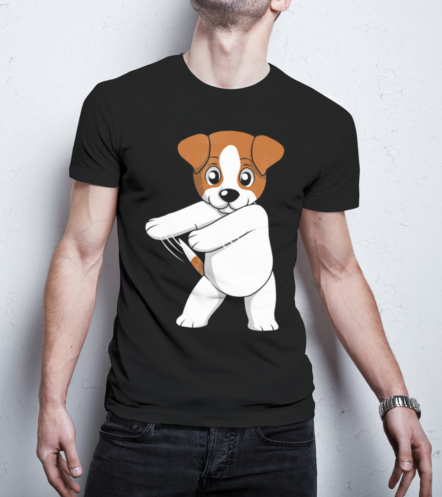 Jack Russell Terrier Dog Floss Dance Flossing T-Shirt