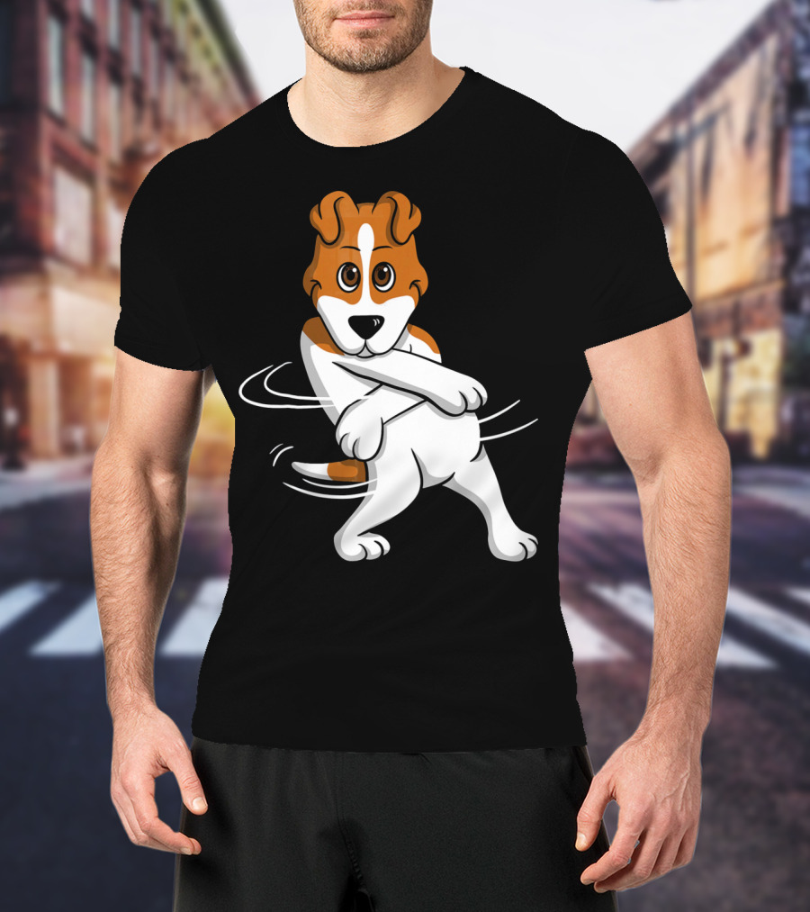 Jack Russell Terrier Dance Move Spin Trend T-Shirt