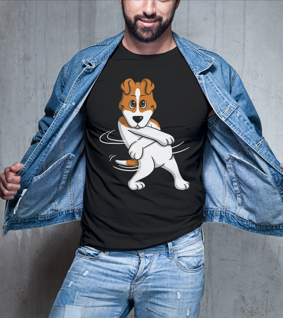 Jack Russell Terrier Dance Move Spin Trend T-Shirt