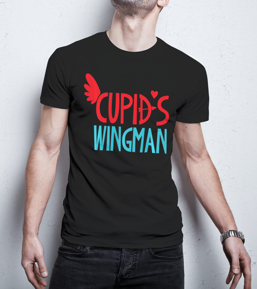 Cupid's Wingman Funny Valentine's Day T-Shirt