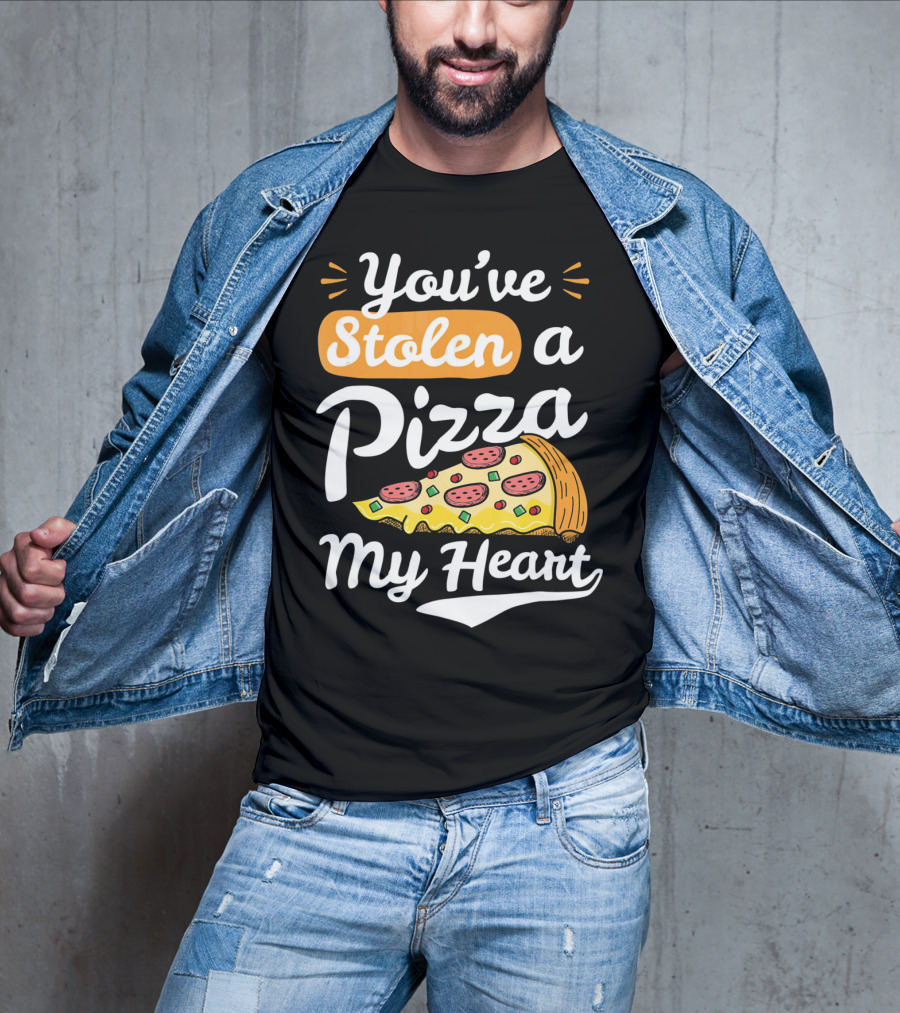 You've Stolen A Pizza My Heart Valentines T-Shirt