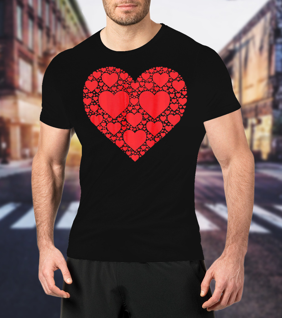 Heart Of Hearts Valentine's Day Red Hearts T-Shirt