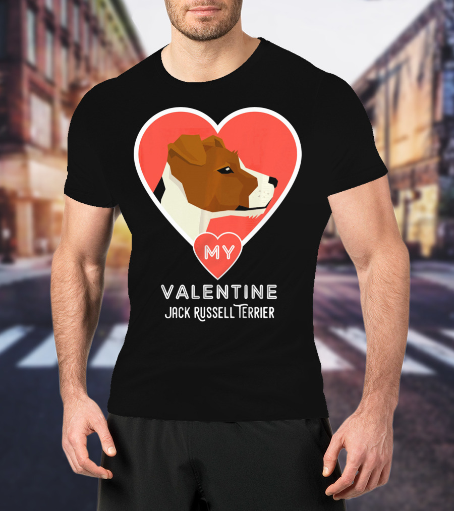 My Valentine Jack Russell Terrier T-Shirt