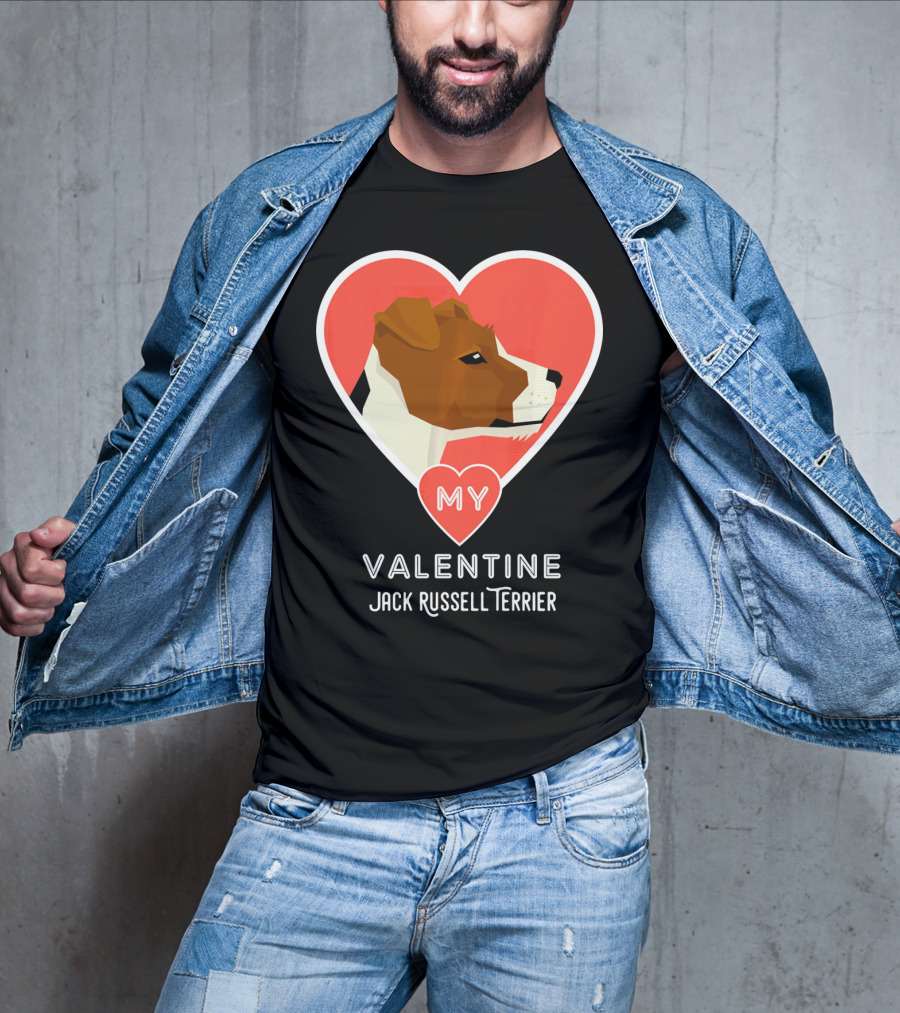 My Valentine Jack Russell Terrier T-Shirt