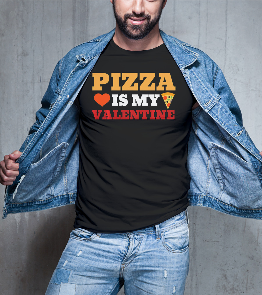 Pizza Heart Is My Slice Valentine T-Shirt