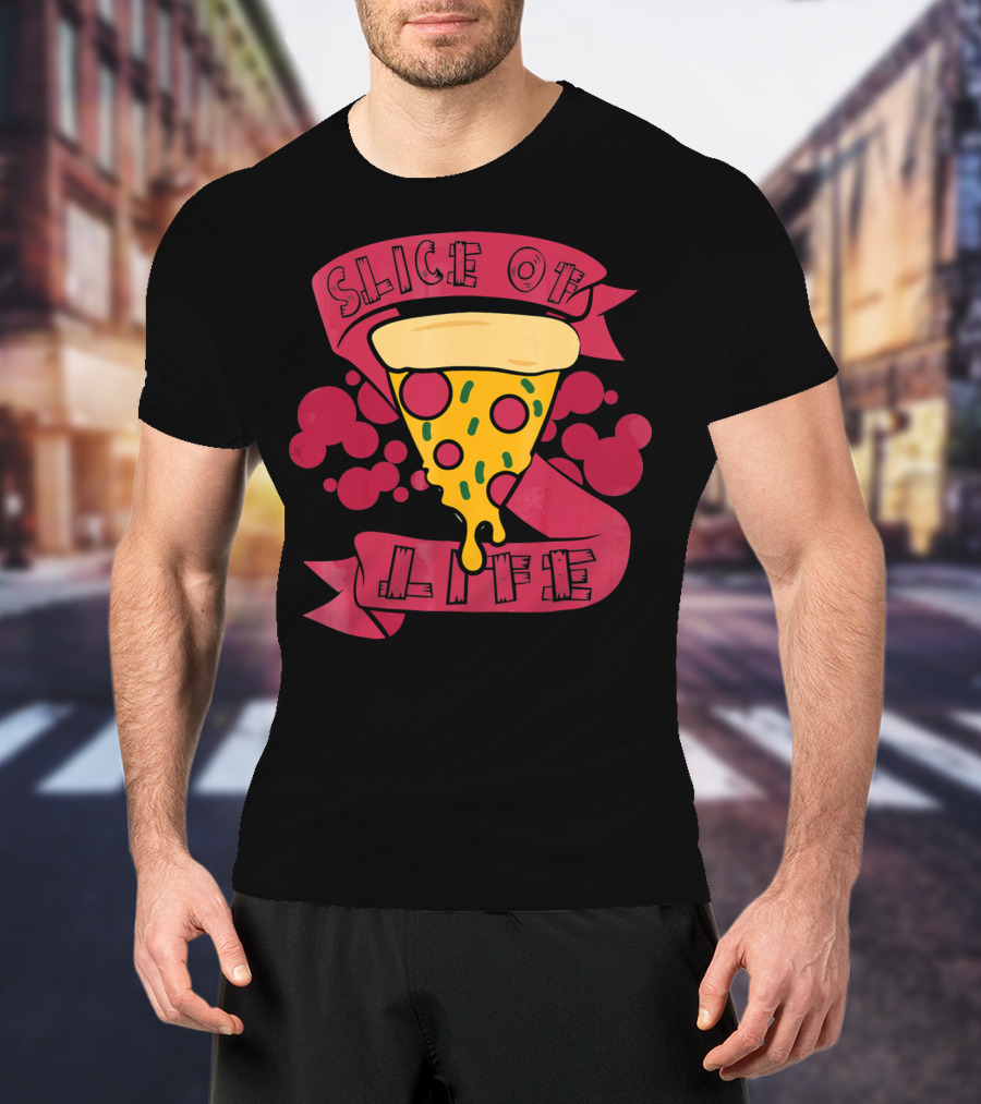 Slice Of Life Pizza Valentine's T-Shirt