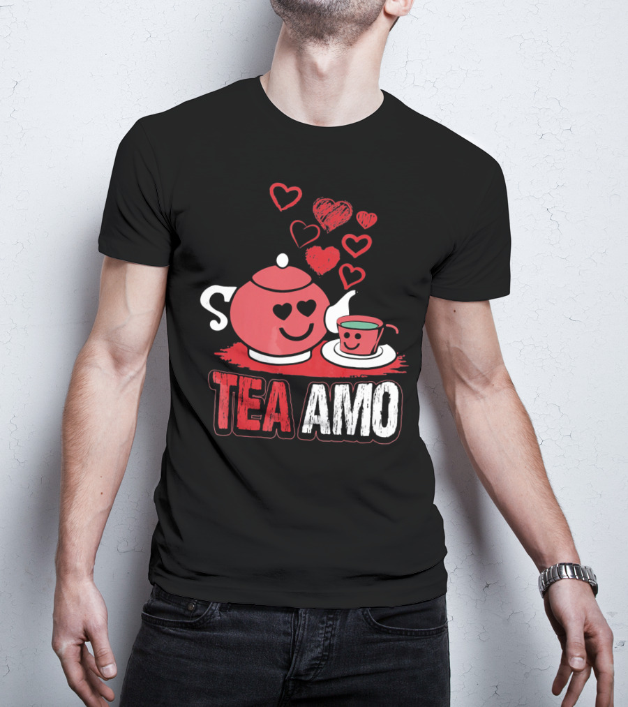 Tea Amo Truth Tea Sis Sommelier Valentines Day T-Shirt