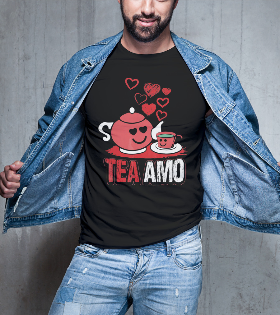 Tea Amo Truth Tea Sis Sommelier Valentines Day T-Shirt