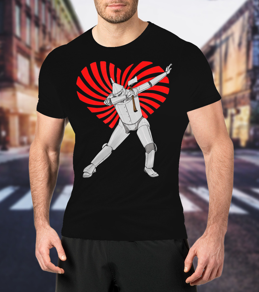 Wizard Of Oz Tin Man Swirl Dab Dance T-Shirt