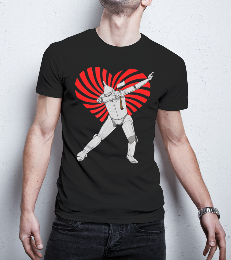 Wizard Of Oz Tin Man Swirl Dab Dance T-Shirt