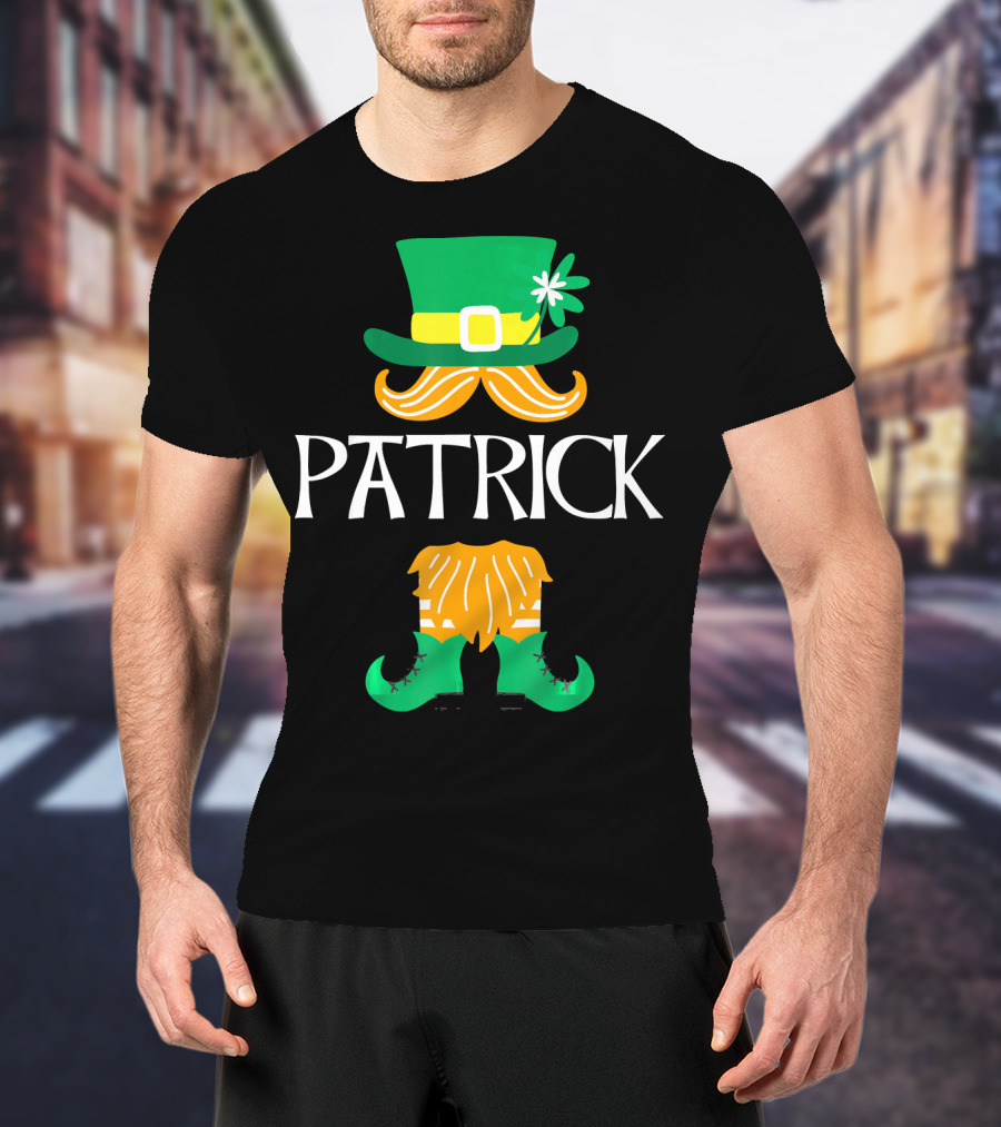 Patrick Funny Leprechaun Matching Family Group T-Shirt