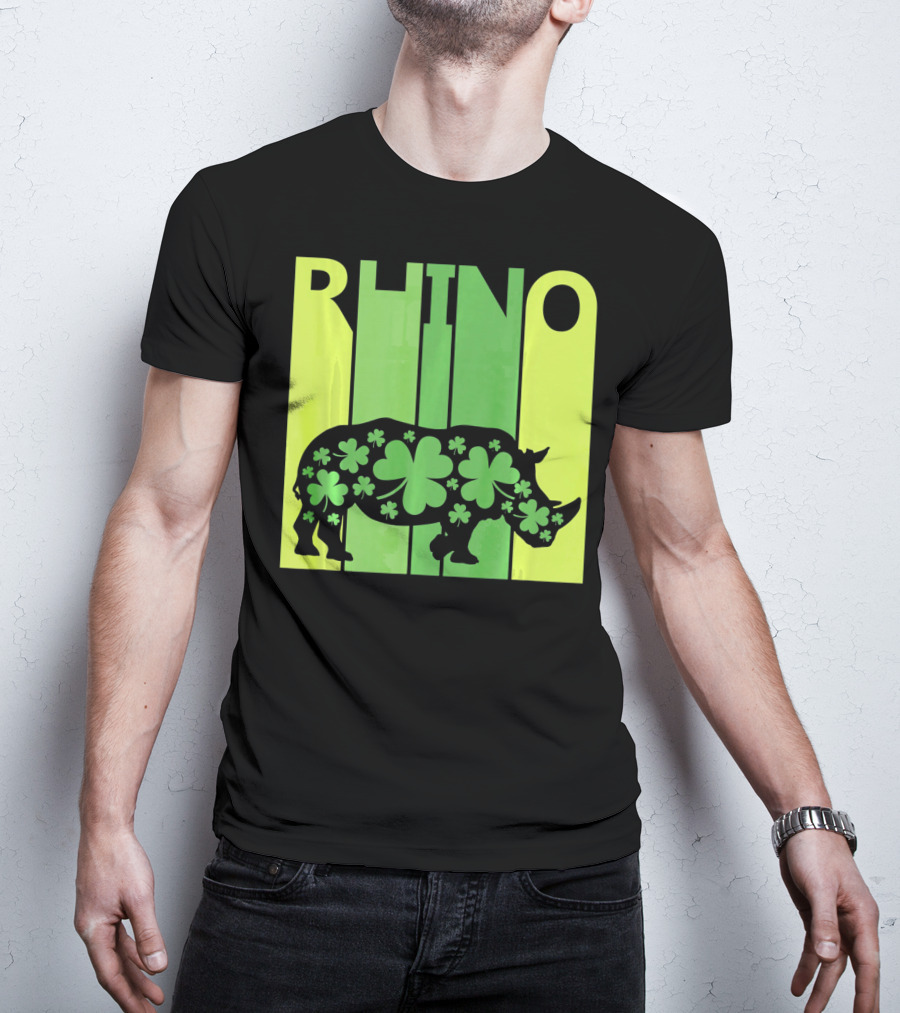 Lucky Clover Rhino T-Shirt