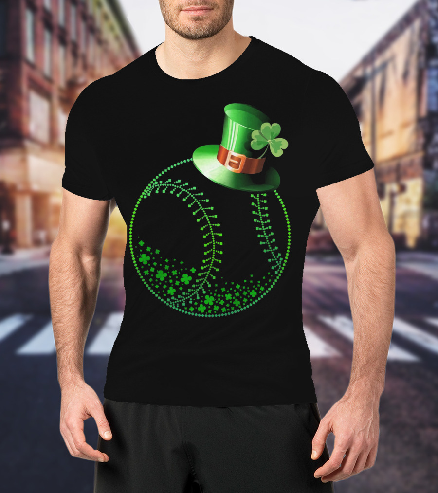 Saint Patricks Day Irish Shamrock Baseball Hat T-Shirt
