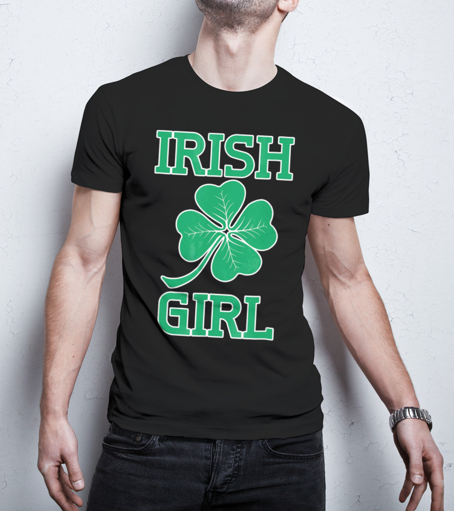 Irish Girl Shamrock St. Patrick's Day T-Shirt