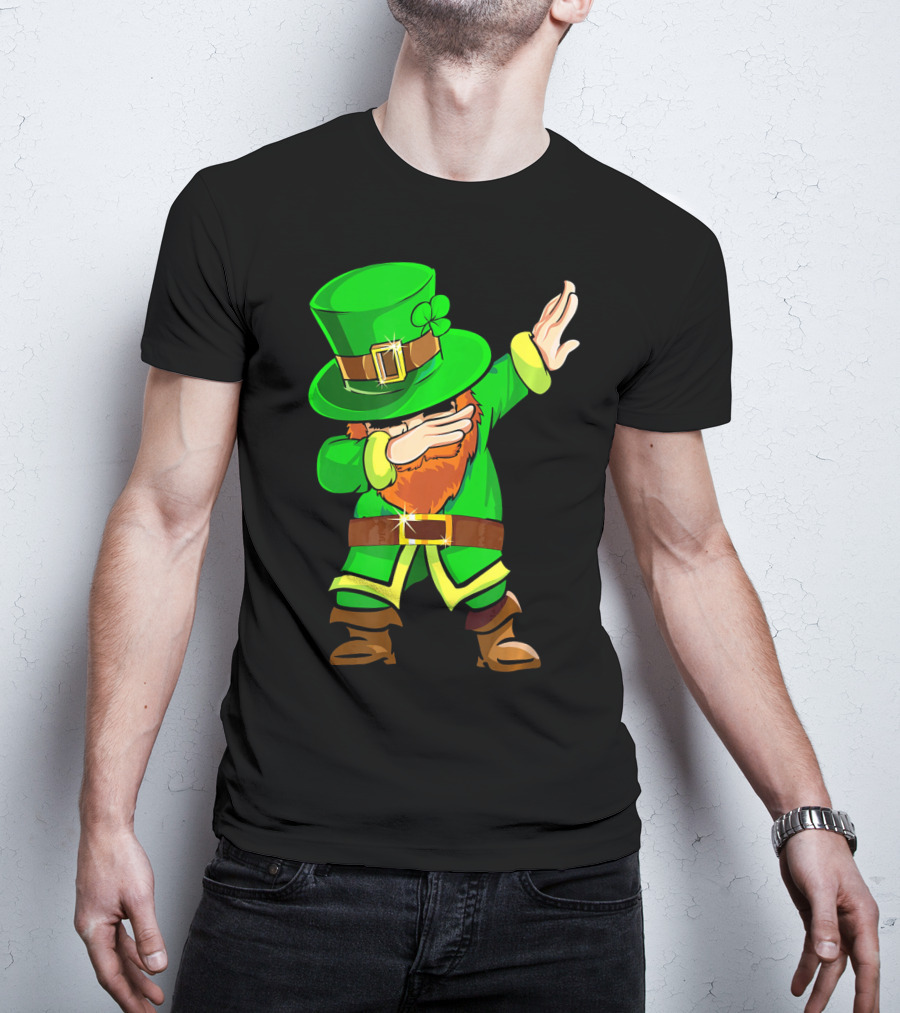 Dabechaun Leprechaun Dabbing Funny St. Patrick's Day T-Shirt