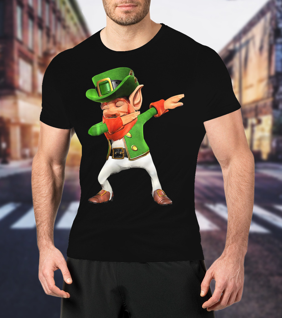 Dabbing Leprechaun St Patrick's Day T-Shirt