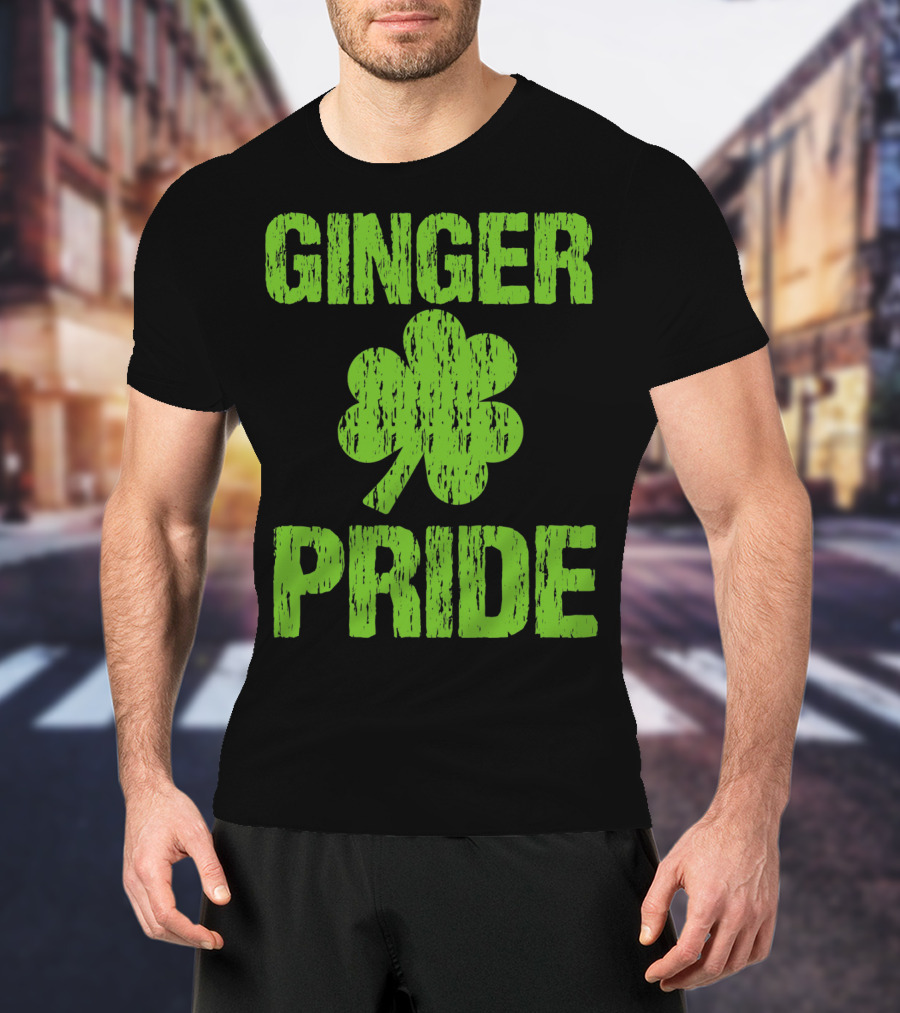 Ginger Pride Shamrock St. Patrick's Day Iconic T-Shirt