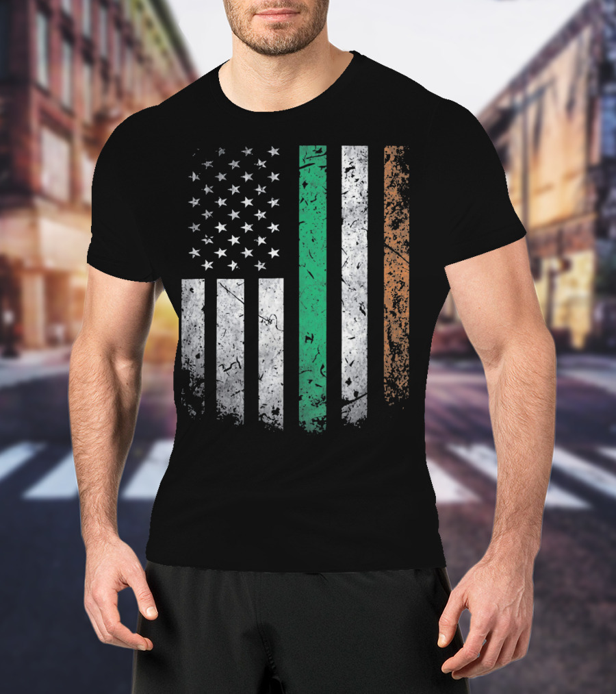 Ireland Flag Irish America Saint Patrick's Day T-Shirt