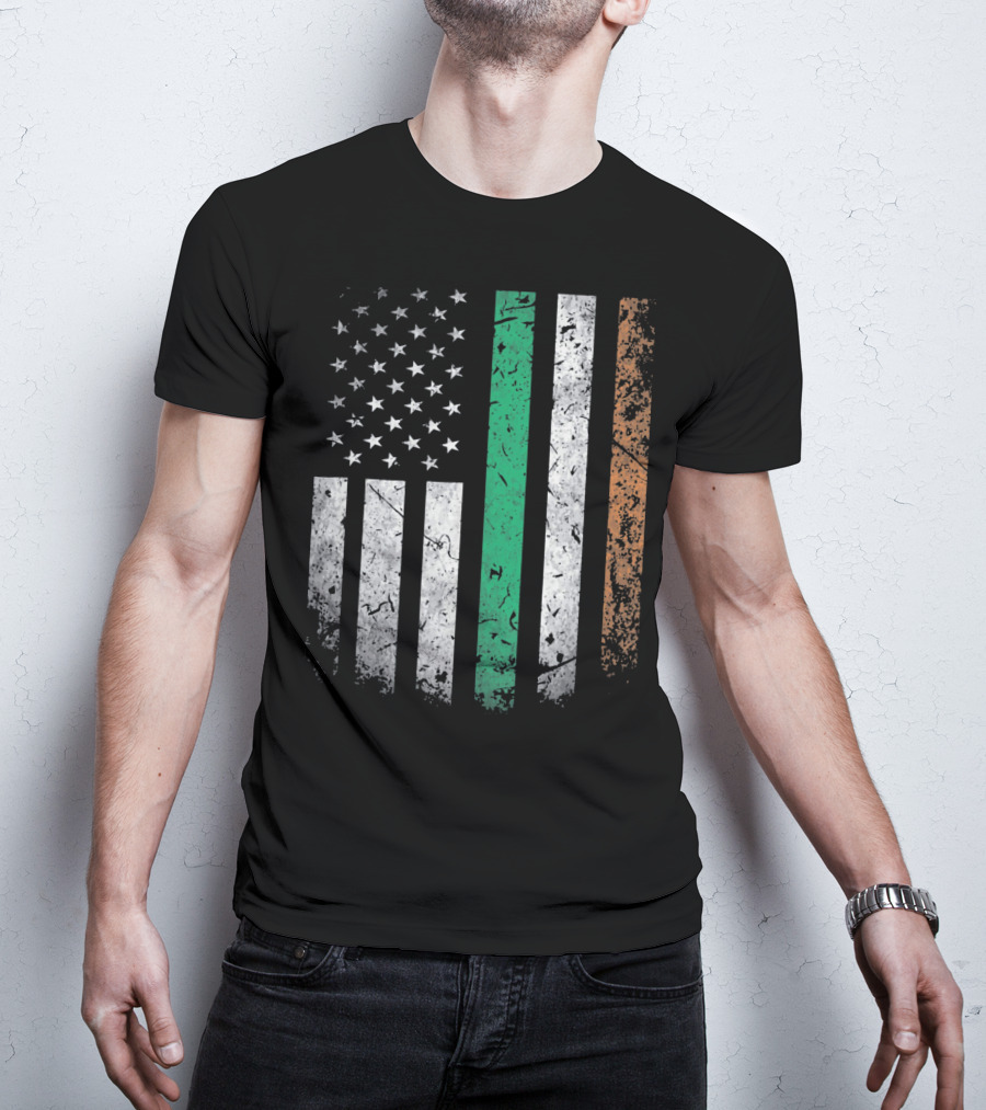 Ireland Flag Irish America Saint Patrick's Day T-Shirt