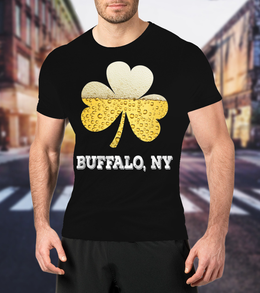 Buffalo NY Shamrock Beer T-Shirt