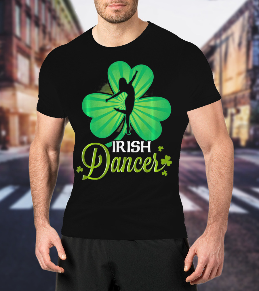 Irish Dancer Shamrock T-Shirt