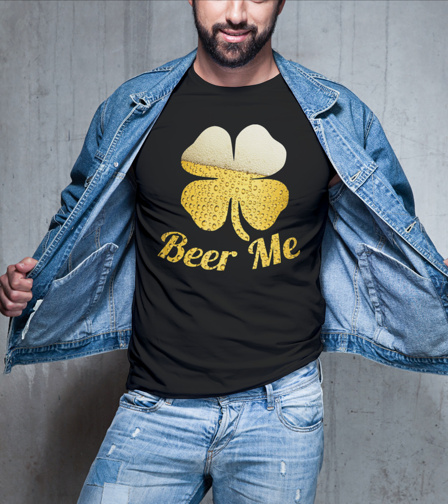 Beer Me Shamrock Bubbles T-Shirt
